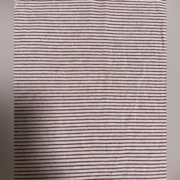 AEO Soft & Sexy Crop Top Red/White Stripe - Picture 2 of 4